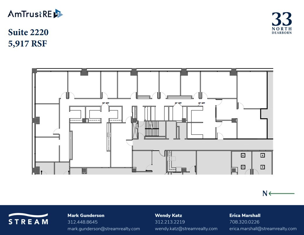 33 N Dearborn St, Chicago, IL en alquiler Plano de la planta- Imagen 1 de 1