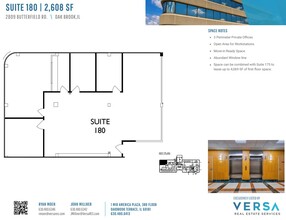 2707 Butterfield Rd, Oak Brook, IL en alquiler Plano de la planta- Imagen 1 de 1