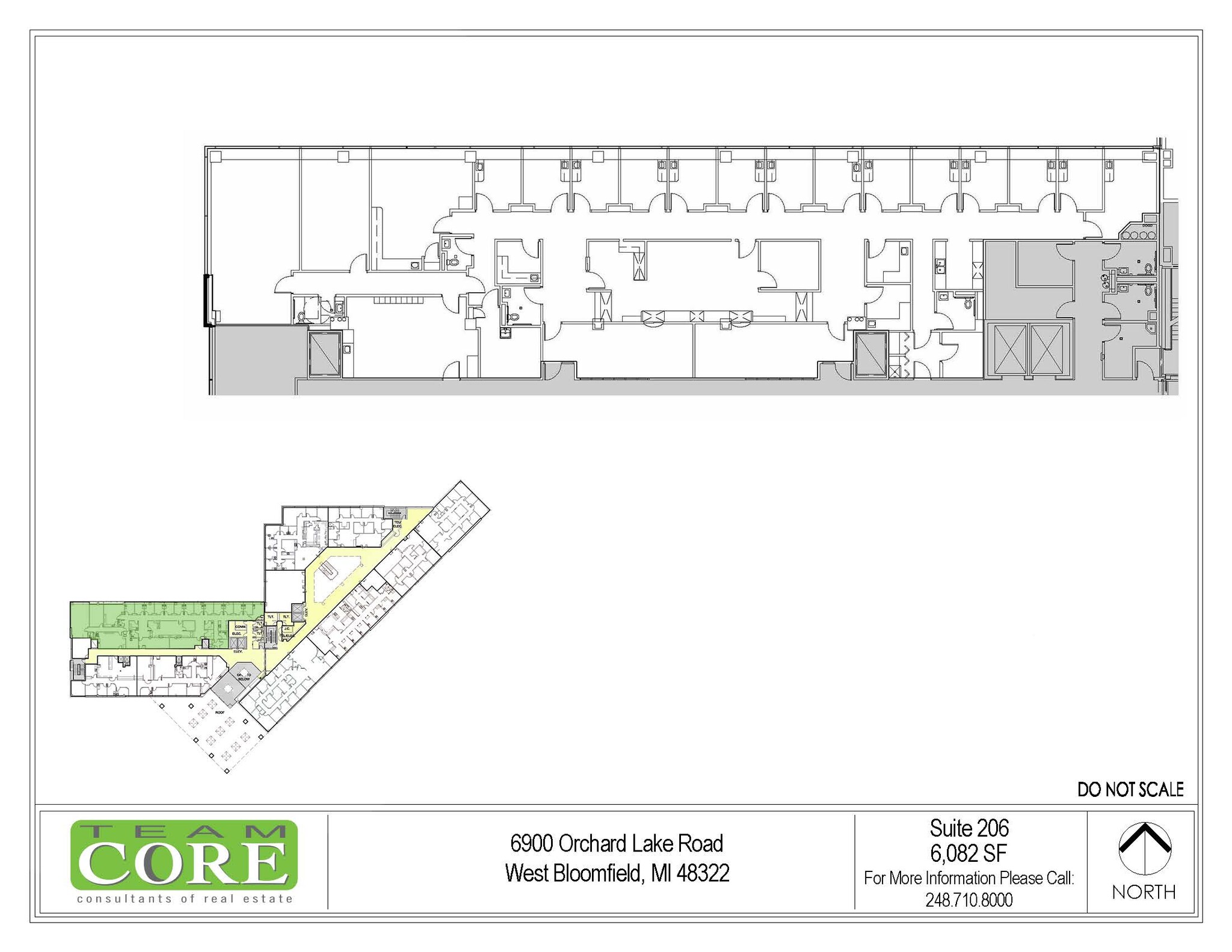 6900 Orchard Lake Rd, West Bloomfield, MI en alquiler Plano de la planta- Imagen 1 de 1