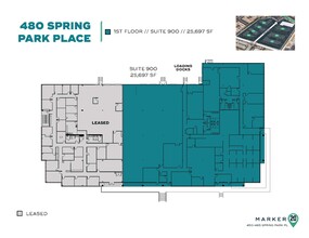 450 Spring Park Pl, Herndon, VA en alquiler Plano de la planta- Imagen 1 de 1