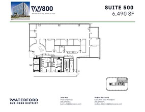 5200 Waterford District Dr, Miami, FL en alquiler Plano de la planta- Imagen 1 de 1