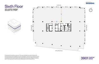 3901 N Fairfax Dr, Arlington, VA en alquiler Plano de la planta- Imagen 1 de 4