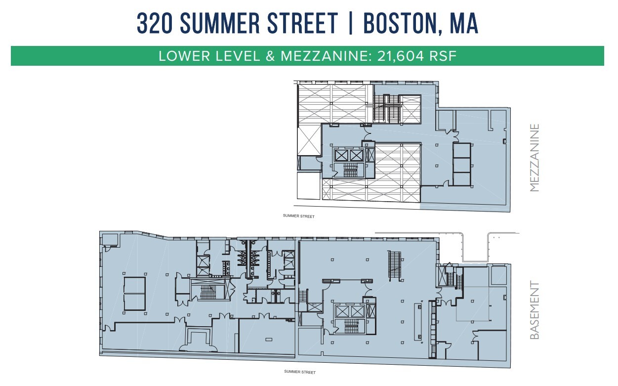 320 Summer St, Boston, MA en alquiler Plano de la planta- Imagen 1 de 1