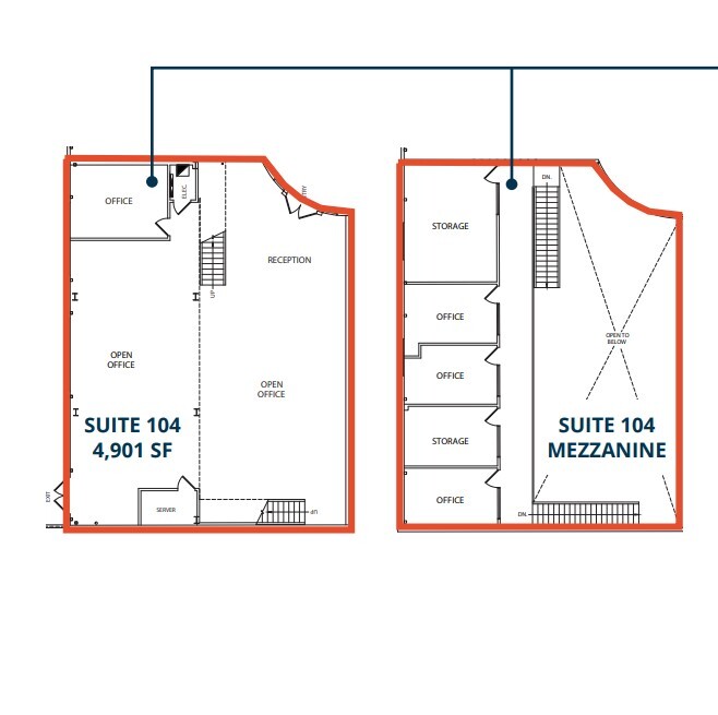 901 W Alameda Ave, Burbank, CA en alquiler Plano de la planta- Imagen 1 de 1