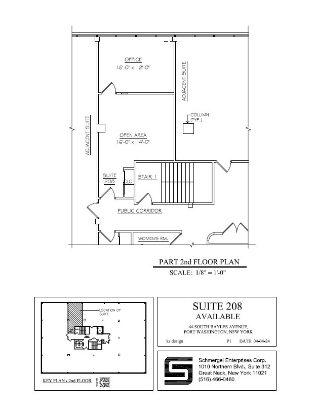 44 S Bayles Ave, Port Washington, NY en alquiler Plano de la planta- Imagen 1 de 2