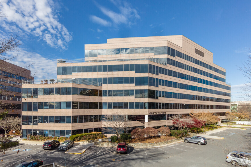 6550 Rock Spring Dr, Bethesda, MD en alquiler - Foto del edificio - Imagen 1 de 5