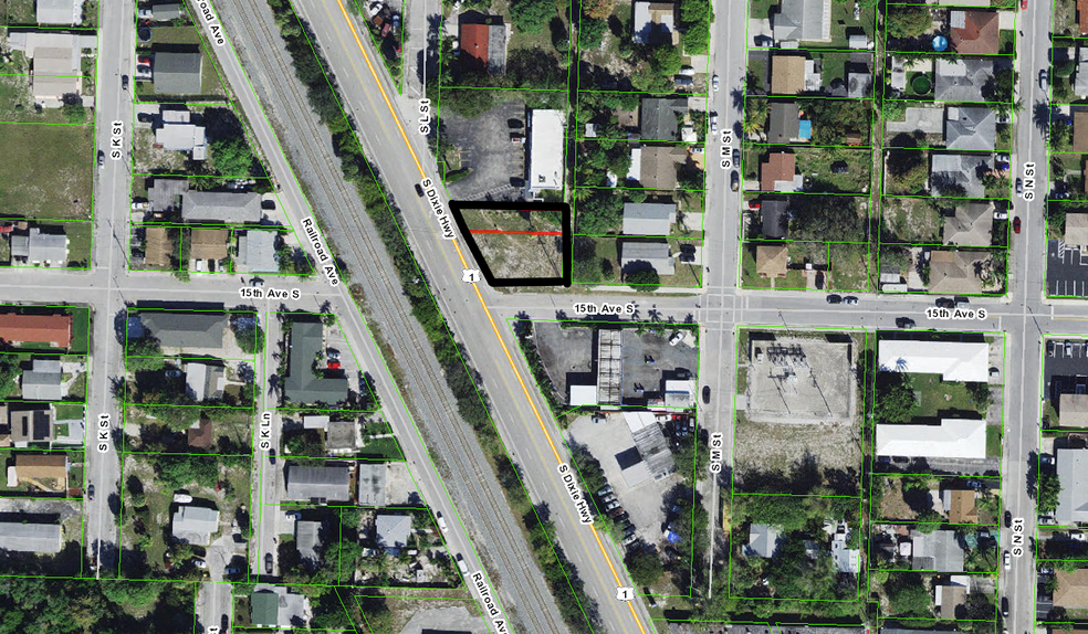 1442 S Dixie Hwy, Lake Worth, FL en venta - Plano de solar - Imagen 1 de 4