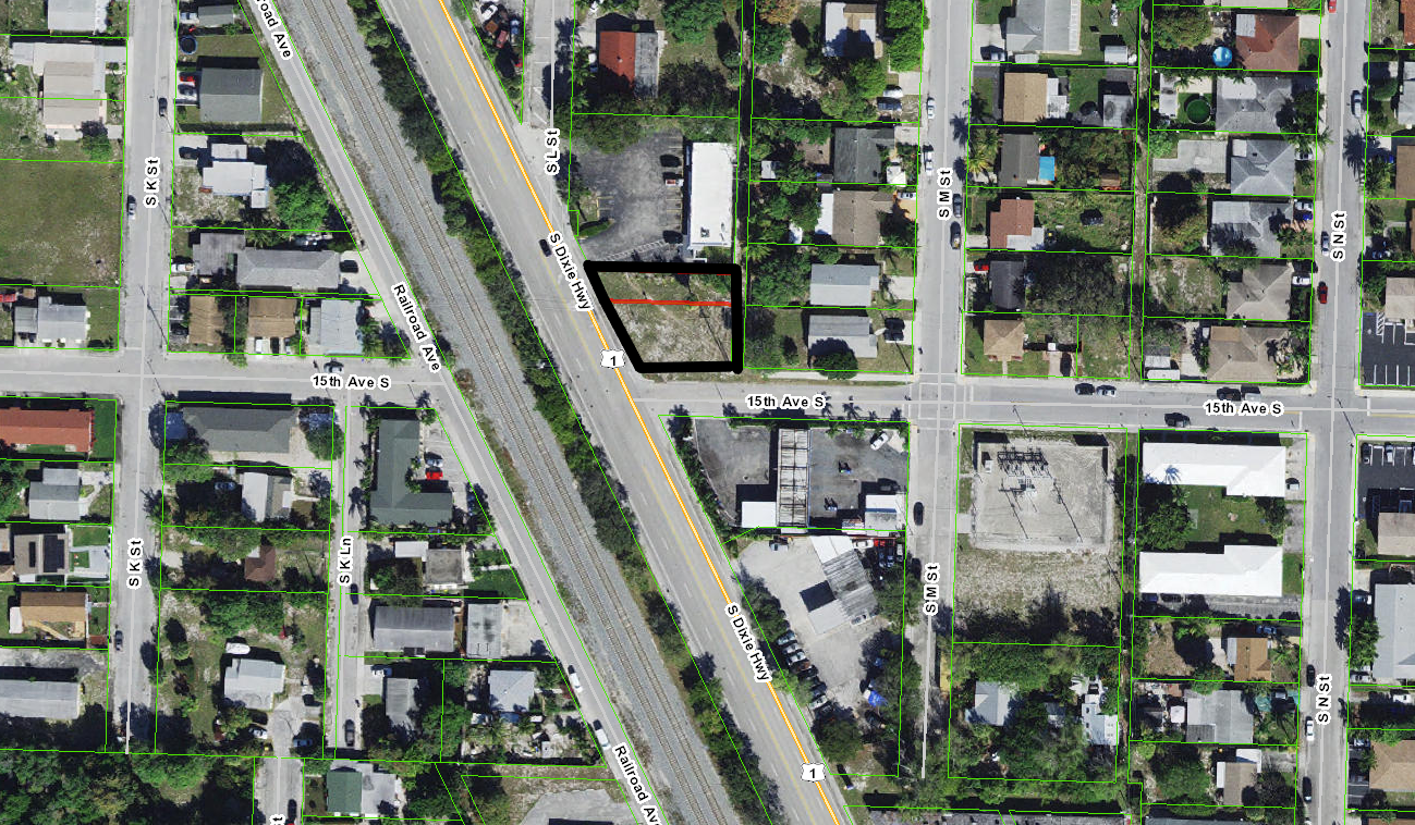 1442 S Dixie Hwy, Lake Worth, FL en venta Plano de solar- Imagen 1 de 5