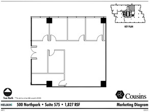 1200 Abernathy Rd NE, Atlanta, GA en alquiler Plano de la planta- Imagen 1 de 1