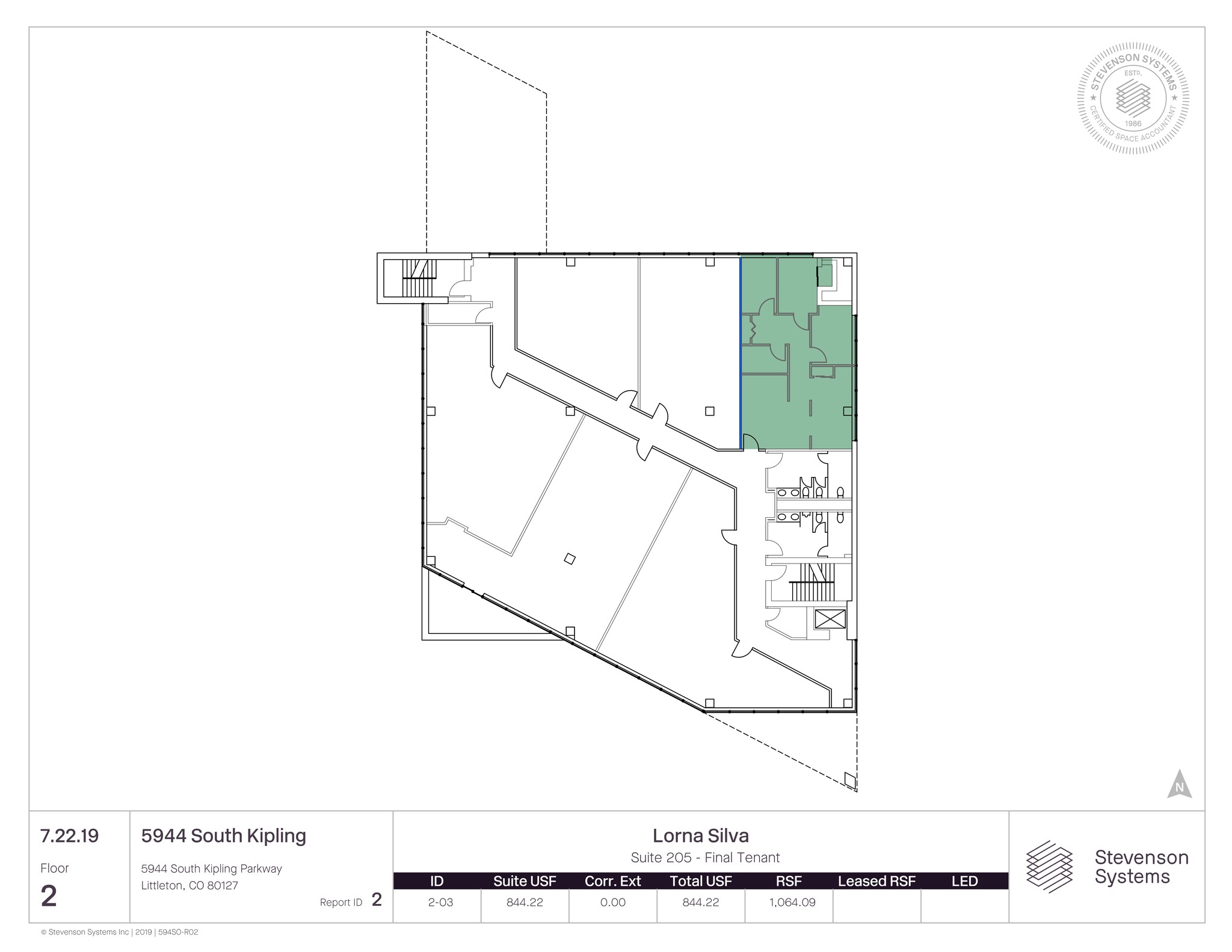 5934 S Kipling St, Littleton, CO en alquiler Plano del sitio- Imagen 1 de 3