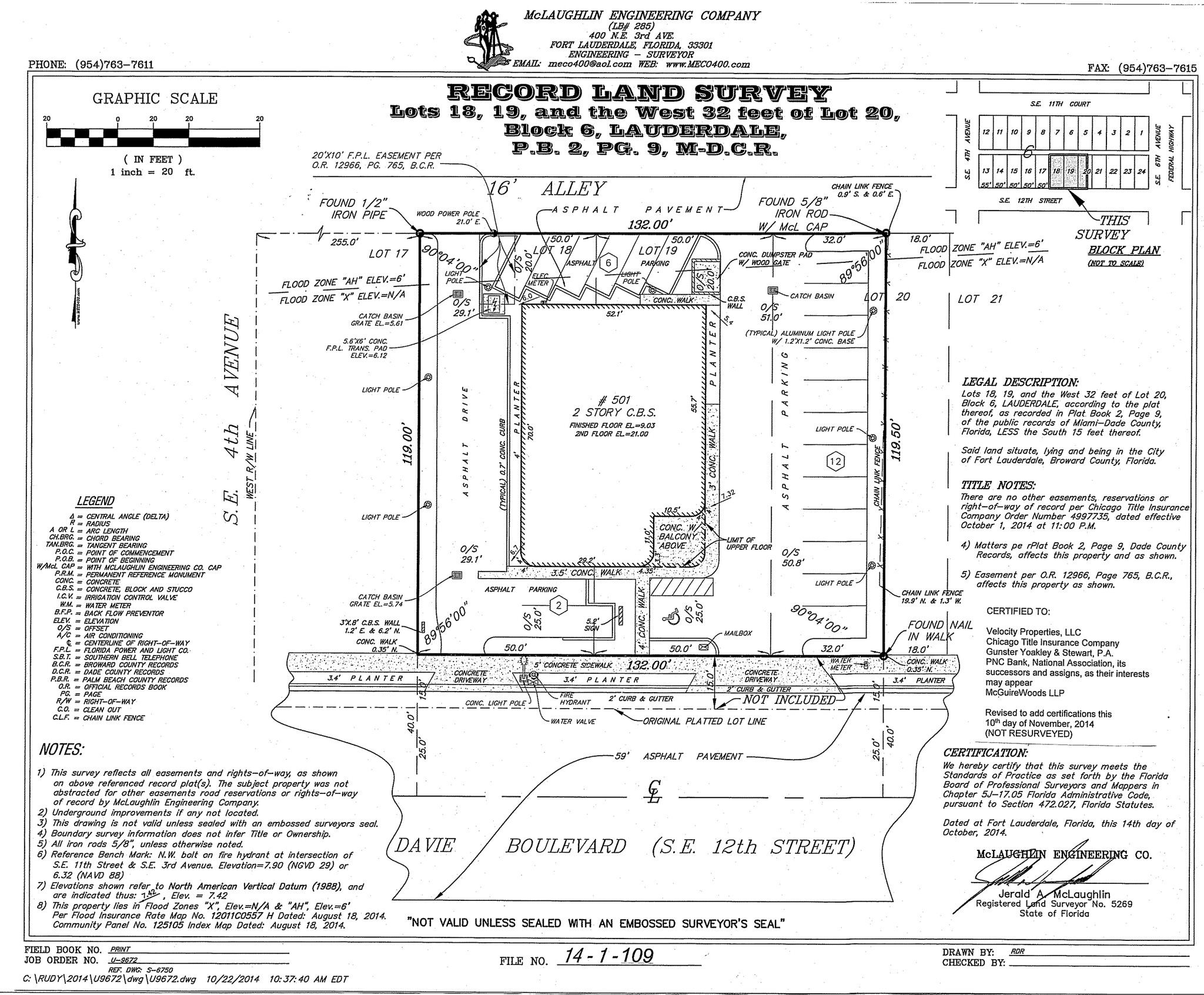 501 SE 12th St, Fort Lauderdale, FL en alquiler Plano del sitio- Imagen 1 de 12