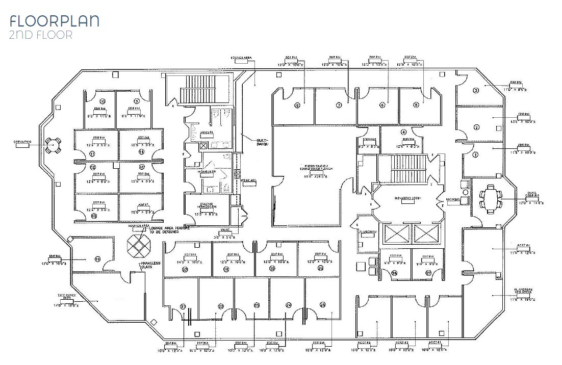 14455 Ventura Blvd, Sherman Oaks, CA en alquiler Plano de la planta- Imagen 1 de 4