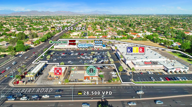 1927 N Gilbert Rd, Mesa, AZ - VISTA AÉREA  vista de mapa