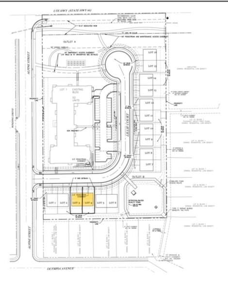 2402-2466 Lillie Ct, Longmont, CO en venta - Plano de solar - Imagen 2 de 9