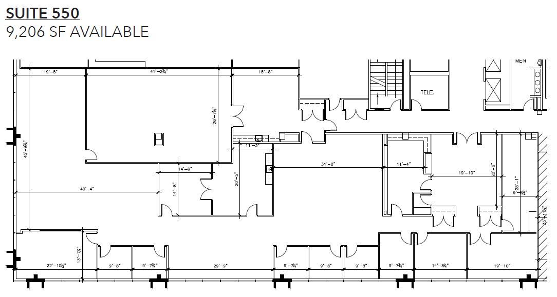 1111 E Touhy Ave, Des Plaines, IL en alquiler Plano de la planta- Imagen 1 de 1