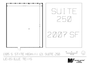 1305 State Highway 121, Lewisville, TX en alquiler Plano de la planta- Imagen 1 de 1