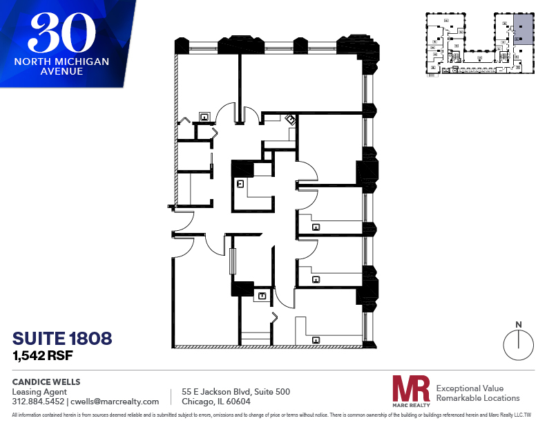 30 N Michigan Ave, Chicago, IL en alquiler Foto del edificio- Imagen 1 de 1