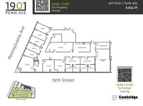 1901 Pennsylvania Ave NW, Washington, DC en alquiler Plano de la planta- Imagen 1 de 1