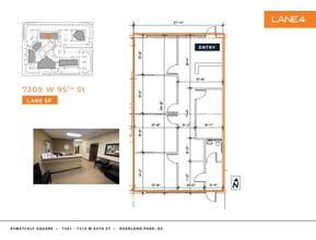 7301-7319 W 95th St, Overland Park, KS en alquiler Plano de la planta- Imagen 1 de 1