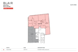 8380 Colesville Rd, Silver Spring, MD en alquiler Plano de la planta- Imagen 1 de 1