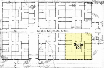 1015 E Broadway St, Altus, OK en alquiler Plano de la planta- Imagen 1 de 12