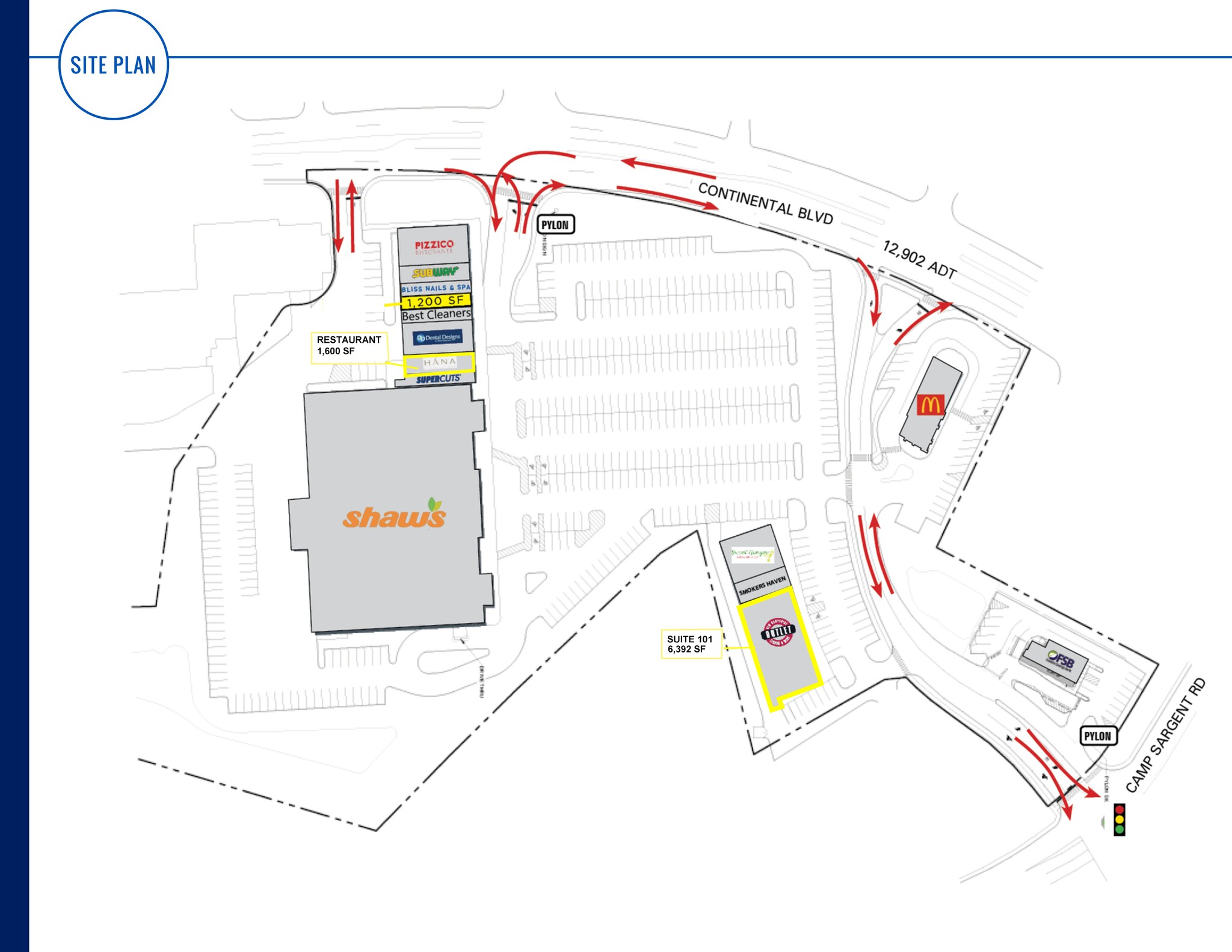 7 Continental Blvd, Merrimack, NH en alquiler Plano del sitio- Imagen 1 de 7