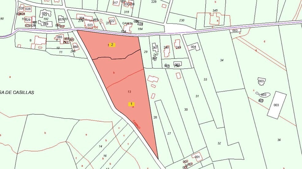Terreno en Antigua en venta - Plano de la planta - Imagen 3 de 10