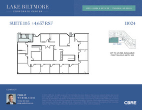 11022-11024 N 28th Dr, Phoenix, AZ en alquiler Plano de la planta- Imagen 1 de 1