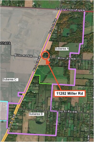 11282 Miller Rd NW, Johnstown, OH en venta - Vista aérea - Imagen 2 de 2