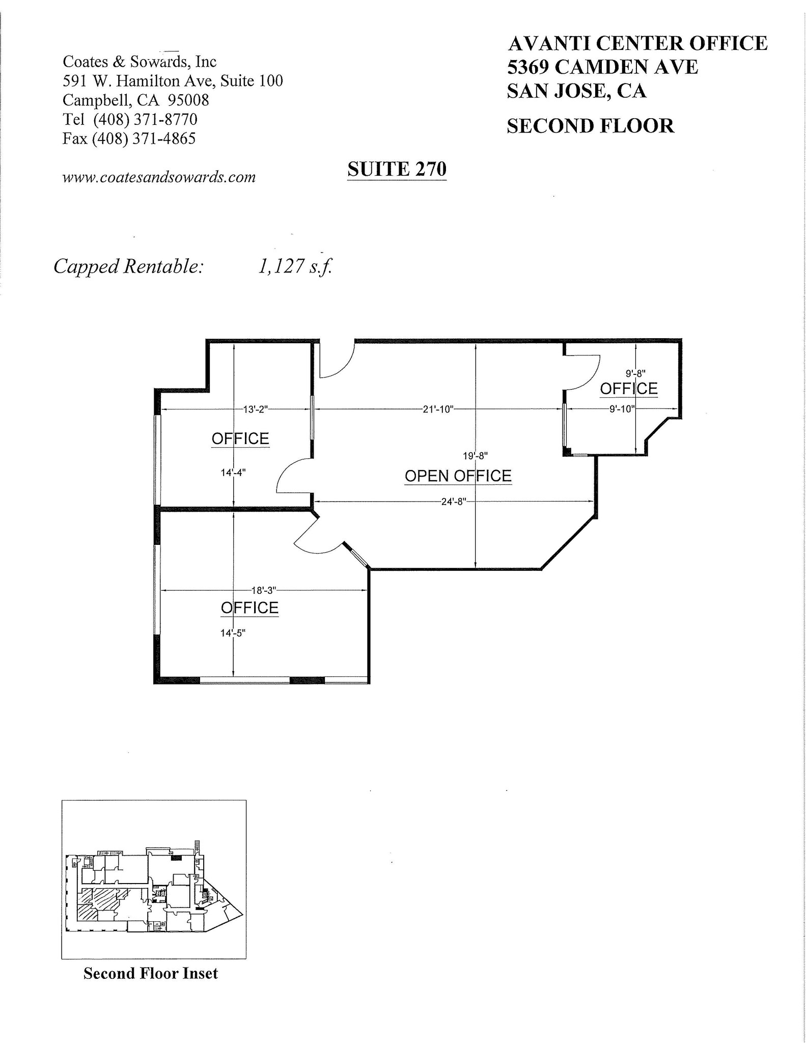 5365-5369 Camden Ave, San Jose, CA en alquiler Foto del edificio- Imagen 1 de 6