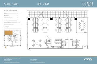 550 W Van Buren St, Chicago, IL en alquiler Plano de la planta- Imagen 1 de 1