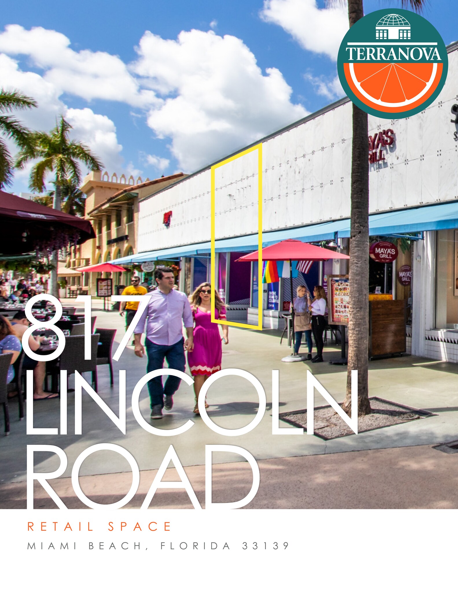 801-821 Lincoln Mall, Miami Beach, FL en alquiler Plano del sitio- Imagen 1 de 1