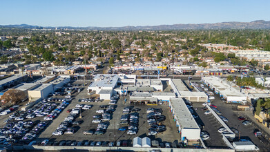 7515 Canby Ave, Reseda, CA - VISTA AÉREA  vista de mapa - Image1