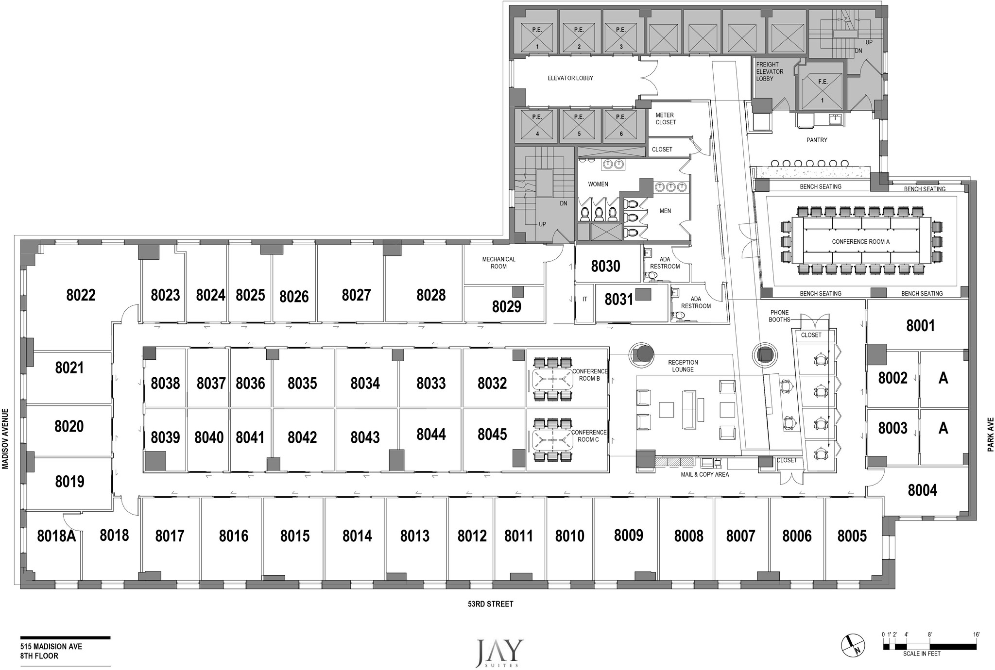 515 Madison Ave, New York, NY en alquiler Plano de la planta- Imagen 1 de 1