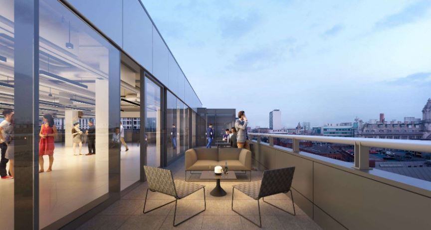 100 Barbirolli Sq, Manchester en alquiler - Foto del edificio - Imagen 2 de 7