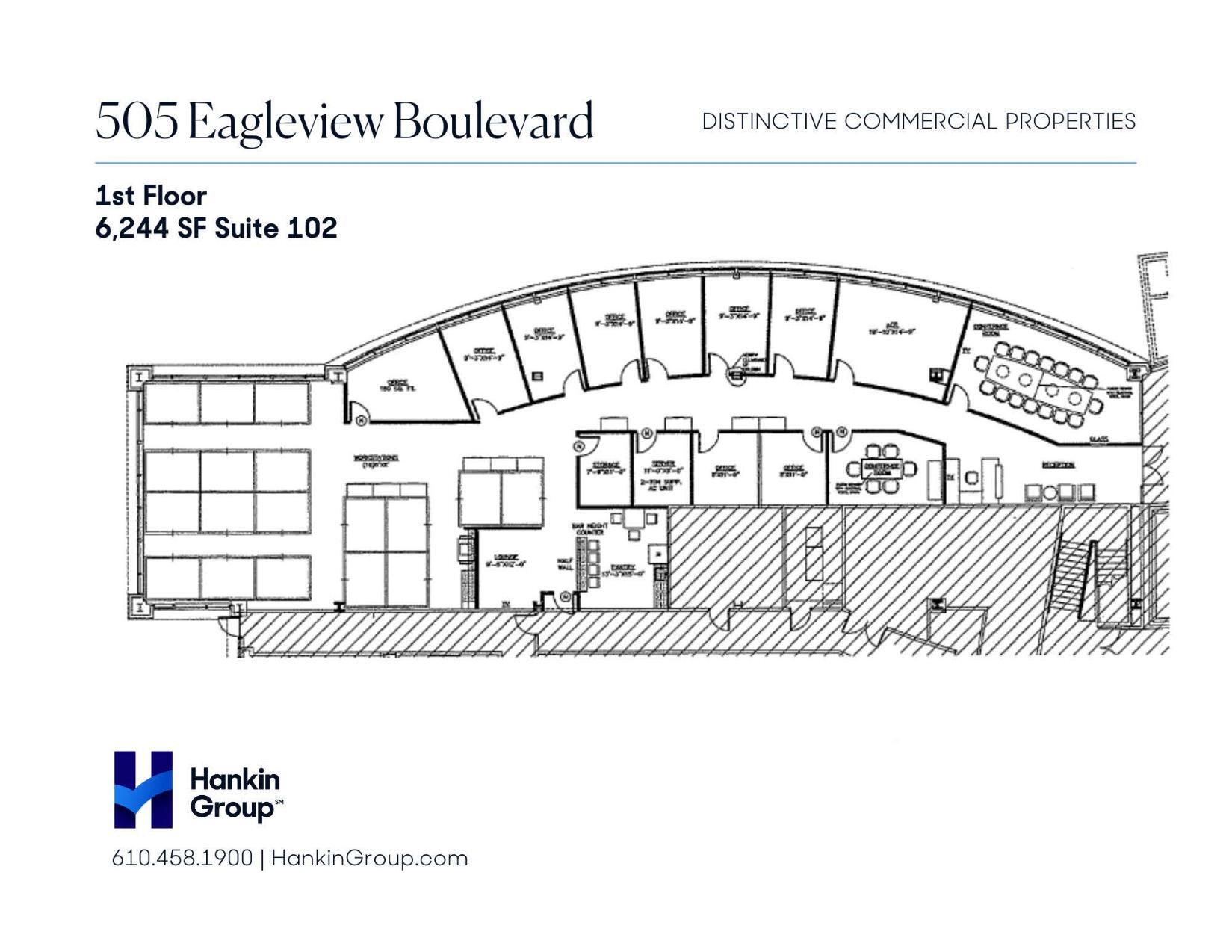 505 Eagleview Blvd, Exton, PA en alquiler Plano de la planta- Imagen 1 de 1