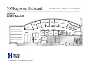 505 Eagleview Blvd, Exton, PA en alquiler Plano de la planta- Imagen 1 de 1