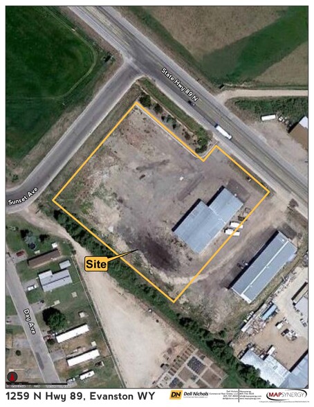 1259 State Highway 89 N, Evanston, WY en venta - Vista aérea - Imagen 3 de 6