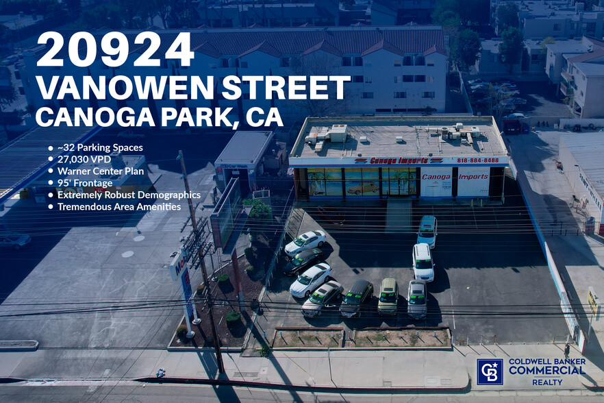 20924 Vanowen St, Canoga Park, CA en alquiler - Foto del edificio - Imagen 1 de 5