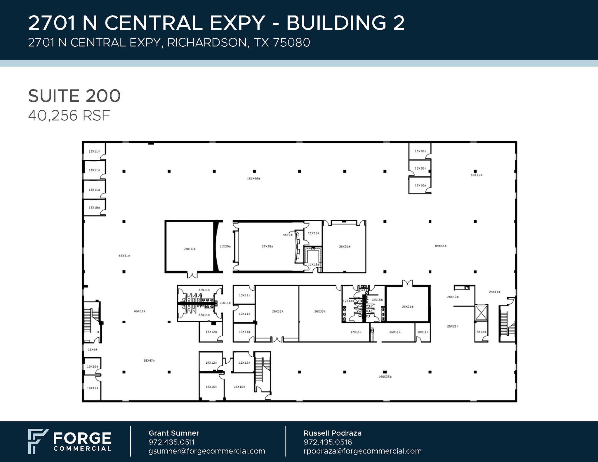 2703 N Central Expy, Richardson, TX en alquiler Plano de la planta- Imagen 1 de 1