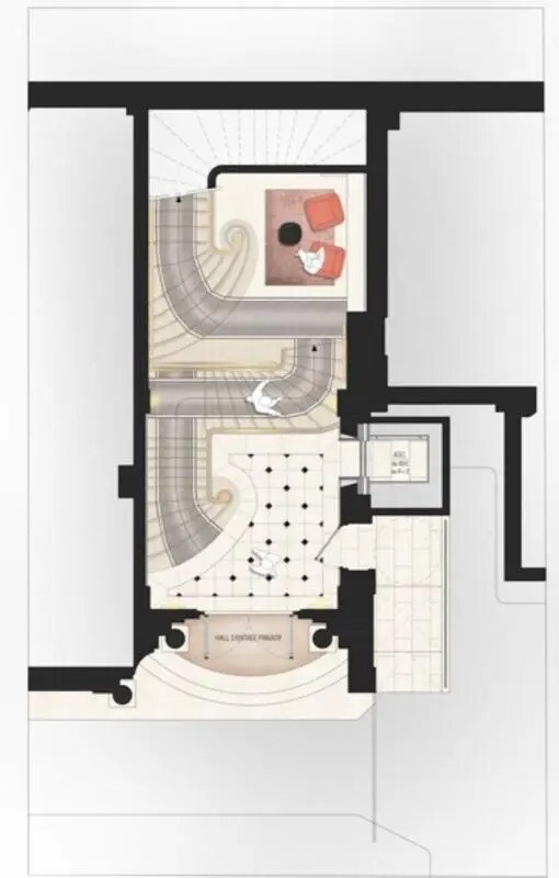 6 Boulevard Des Capucines, Paris en alquiler Plano de la planta- Imagen 1 de 3