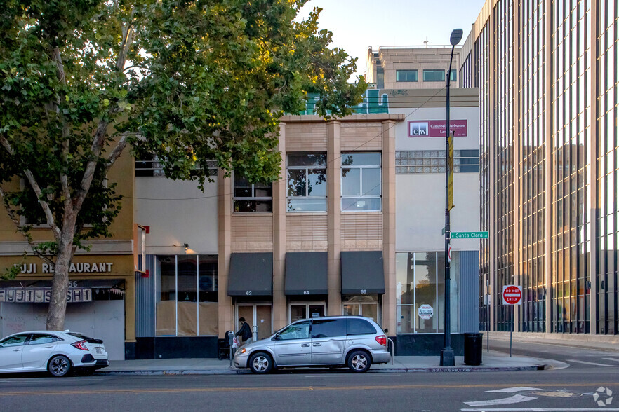 62-66 W Santa Clara St, San Jose, CA en alquiler - Foto del edificio - Imagen 3 de 5