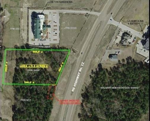 5 Acre Highway 12 E, Starkville, MS en venta Foto principal- Imagen 1 de 2