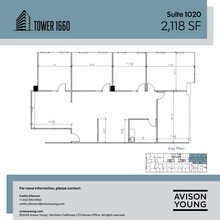 1660 S Albion St, Denver, CO en alquiler Plano de la planta- Imagen 1 de 1