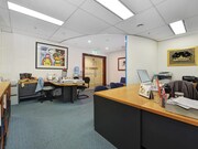 Open plan office space