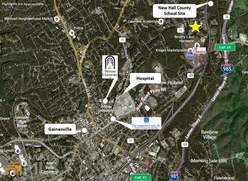 660 Lanier Park Dr, Gainesville, GA en alquiler - Vista aérea - Imagen 3 de 5