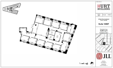 50 Hurt Plz SE, Atlanta, GA en alquiler Plano de la planta- Imagen 1 de 1