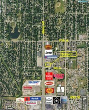 8815-8829 Metcalf Ave, Overland Park, KS - vista aérea  vista de mapa