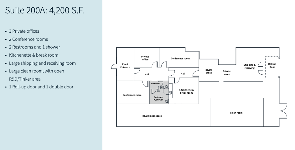 3925-3945 Bohannon Dr, Menlo Park, CA en alquiler Plano de la planta- Imagen 1 de 1