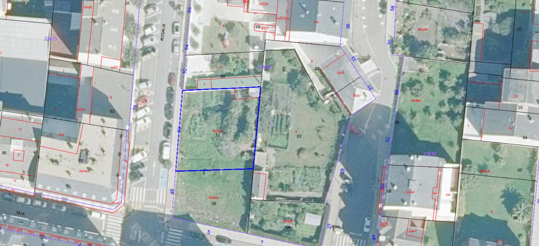 Rúa Rosalía de Castro, Burela, Lugo en venta Plano de la planta- Imagen 1 de 11
